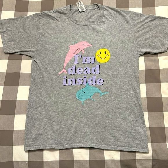 I’m Dead Inside T - Men’s S - Picture 4 of 4